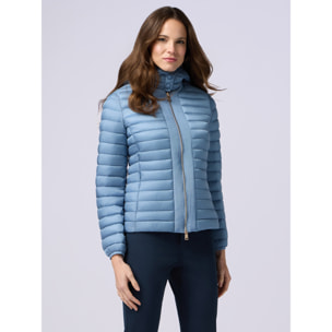 Oltre - Piumino lightweight con cappuccio staccabile - Azzurro