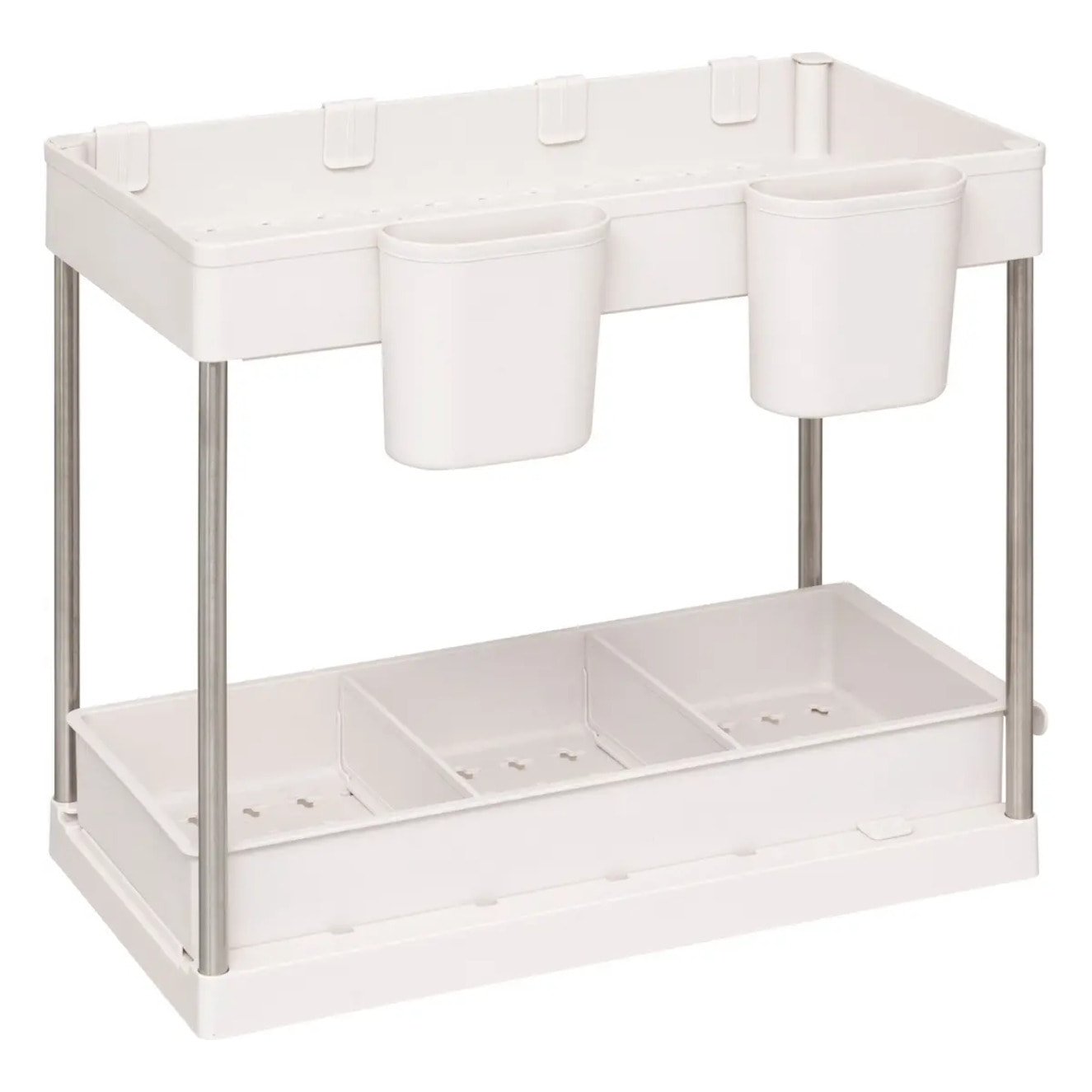 Organiseur Stora 2 niveaux L40,7cm beige