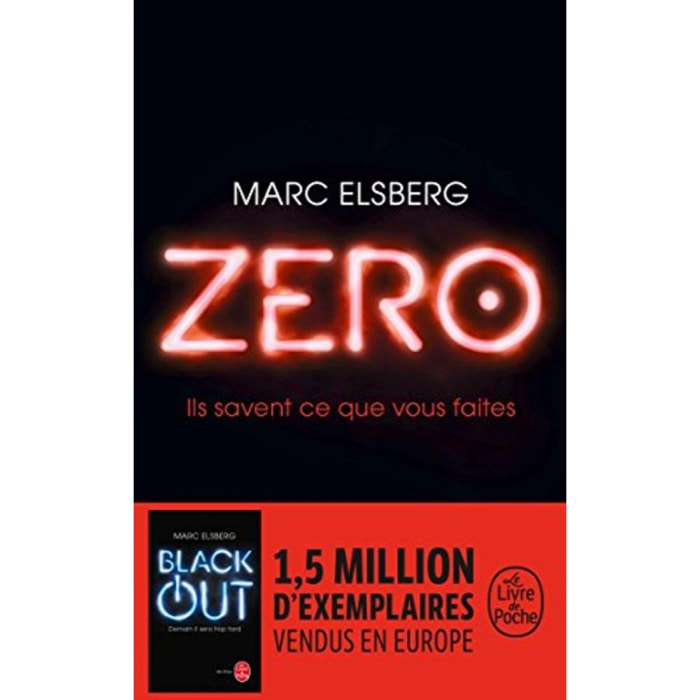 ELSBERG, Marc | Zero | Livre d'occasion