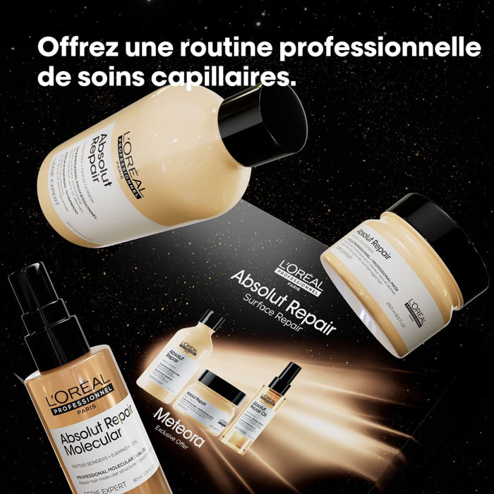 Serie Expert Absolut Repair - Coffret Shampooing 300 ml + Masque 250 ml + Huile 10 en 1 90 ml