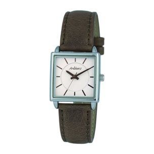 Reloj Arabians DBA2252B Unisex Analogico Cuarzo con Correa de Piel