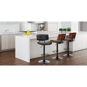 Oresteluchetta Sgabello ROSEVILLE BLACK