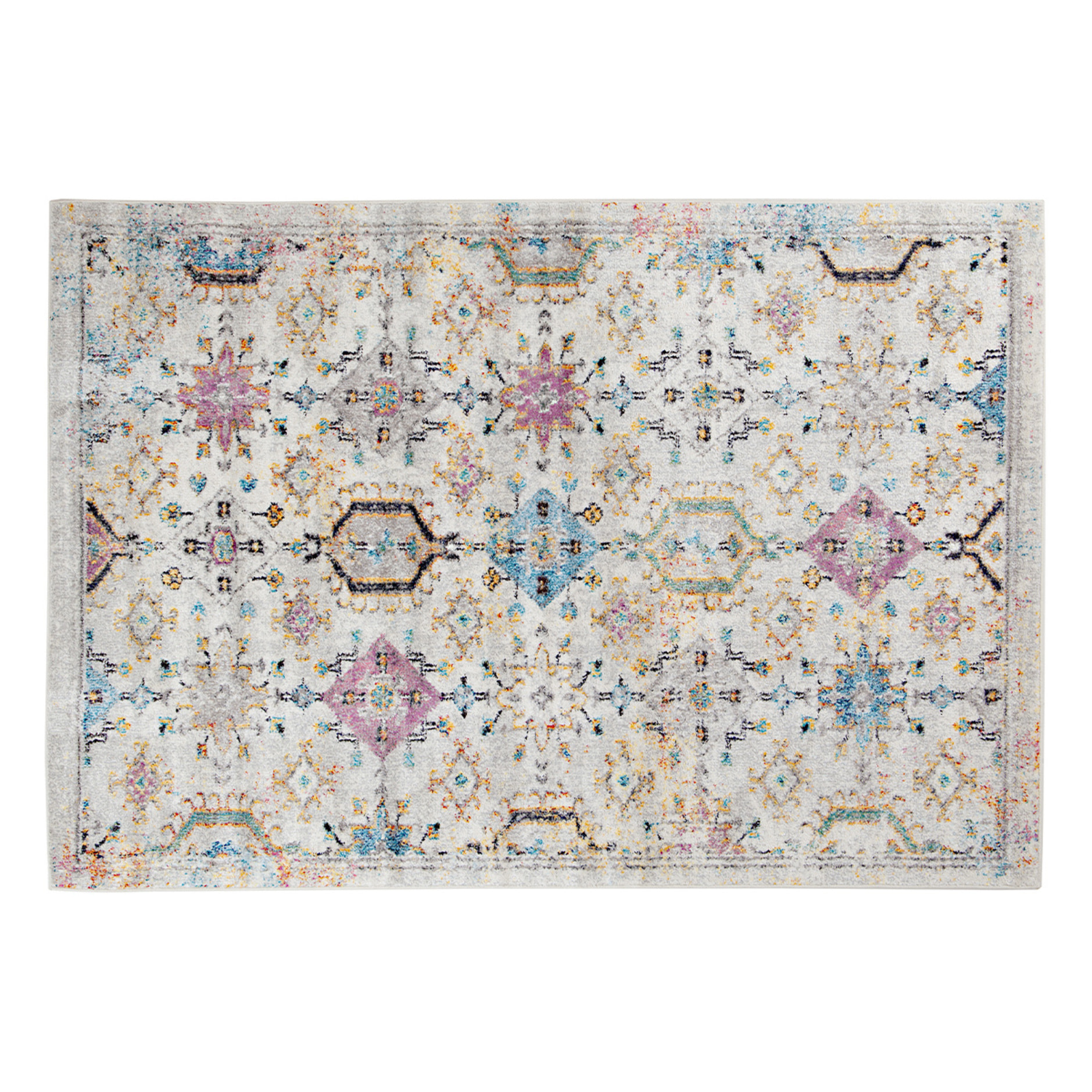 Tapis rectangulaire à motifs 160 x 230 cm DULCE