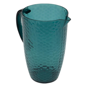 Pichet " Estiva" avec couvercle bleu 2L