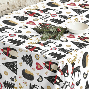 Nappe en résine Anti-tâches Merry Christmas 61