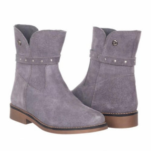 Media Bota en piel para niñas