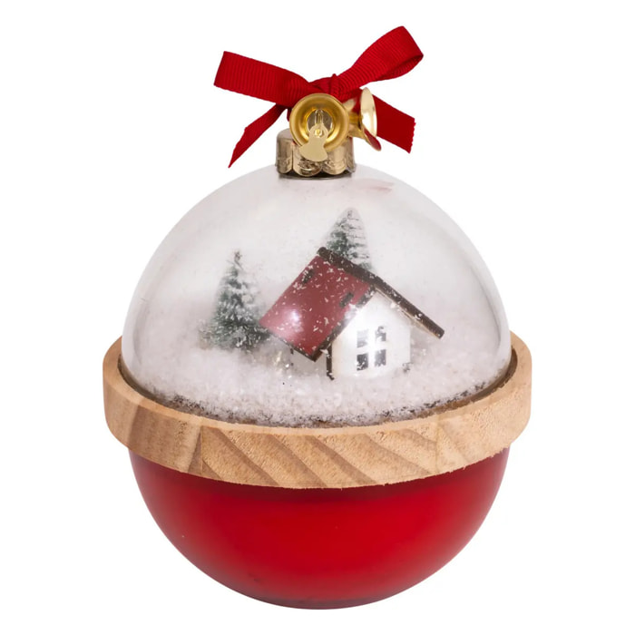 Bougie parfumée boule à neige 130 g