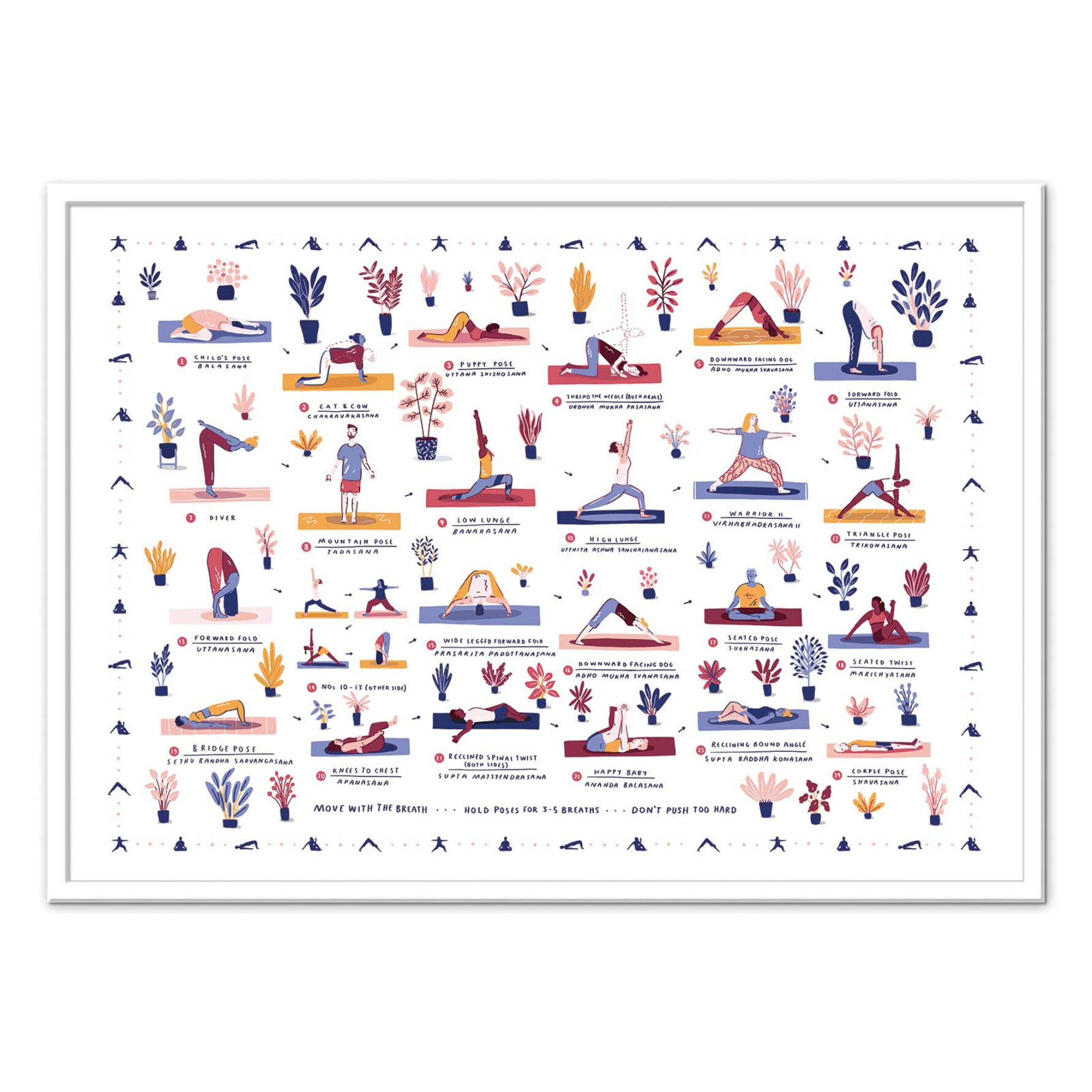 Affiche - Yoga - Alex Foster