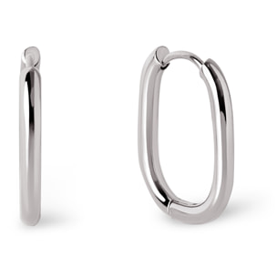 Orecchino Bossa in Acciaio