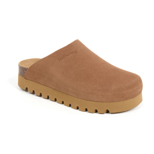 Zoccolo con plateau Donna Marrone BILLOWY MARRONE