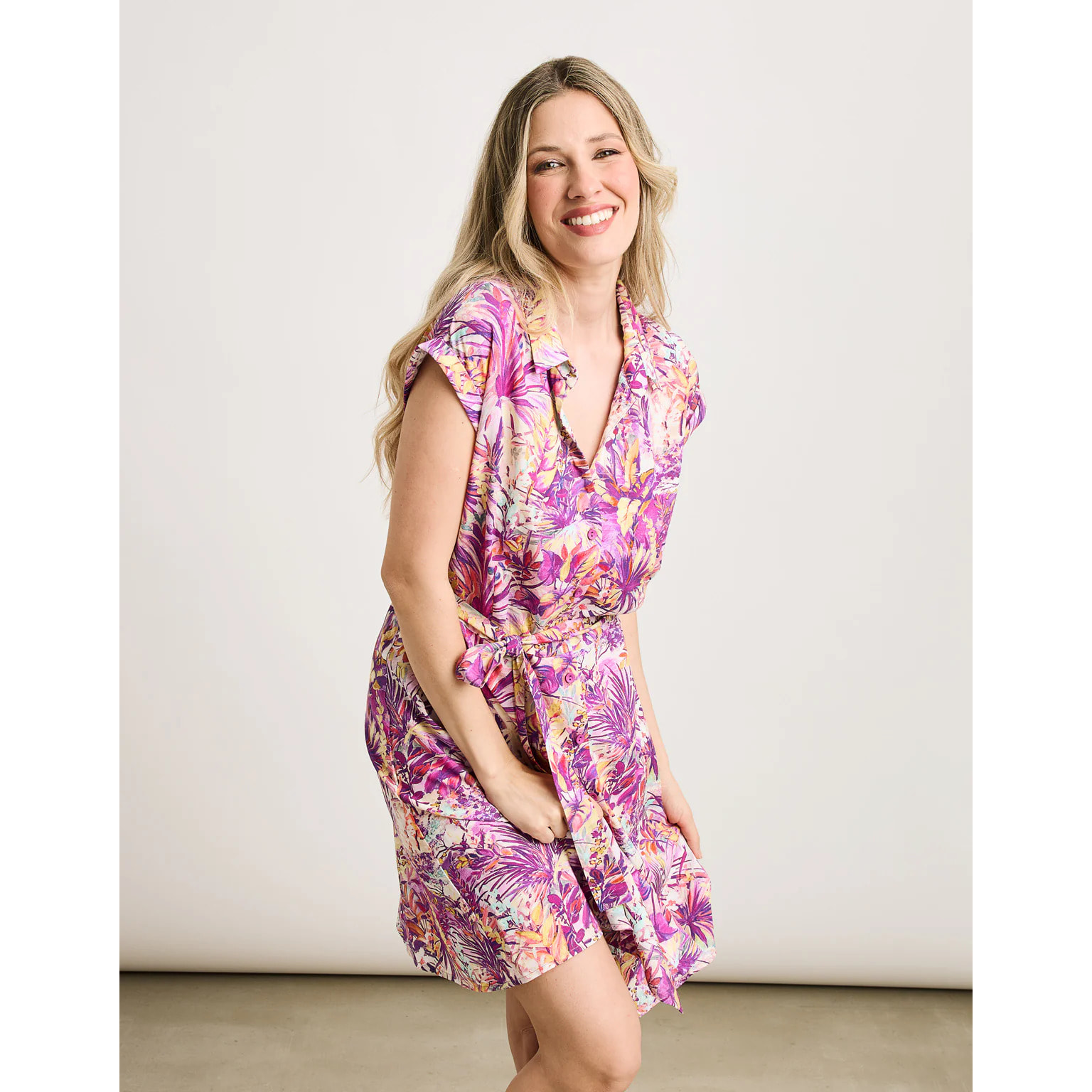 Vestido Corto Multicolor - Rufita