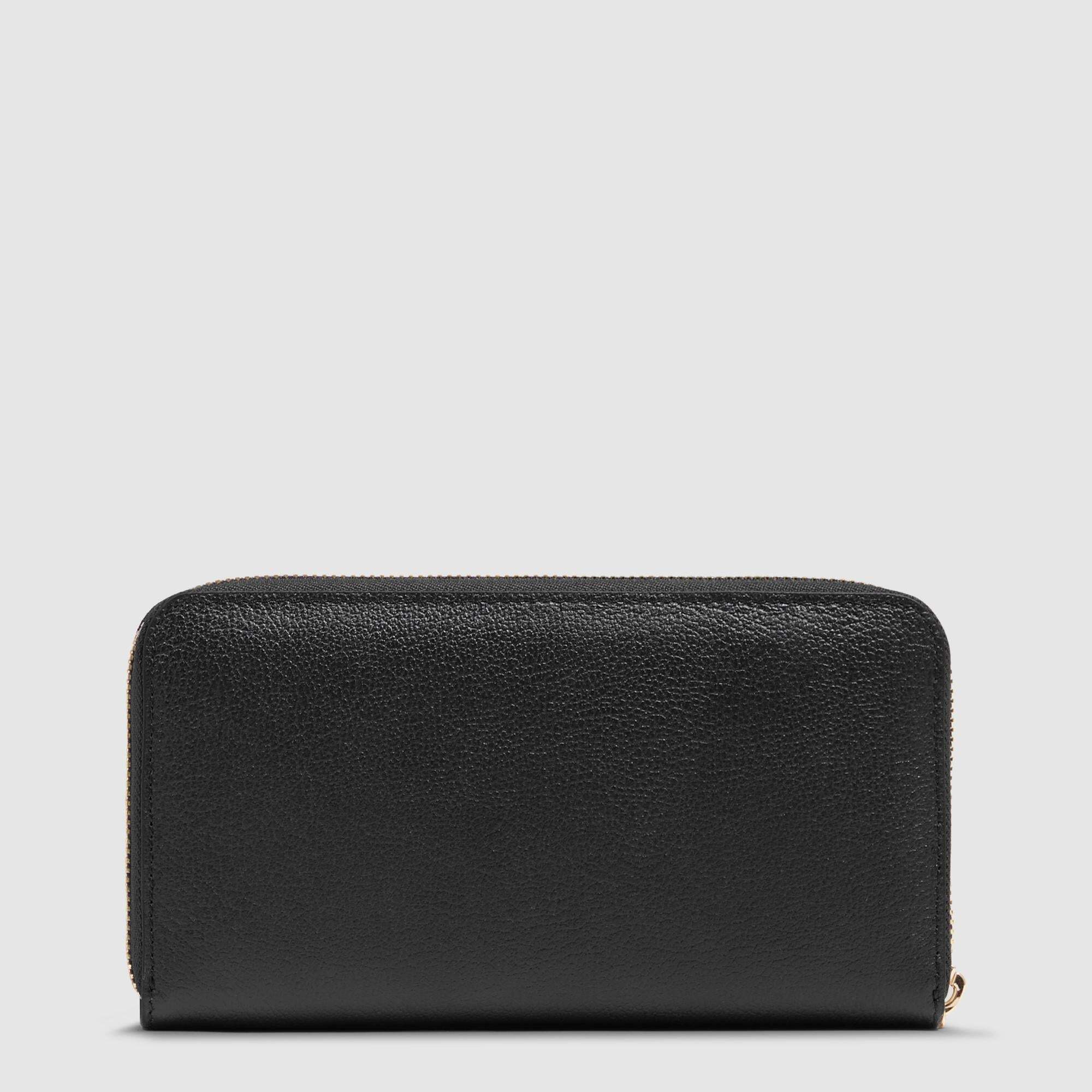 Piquadro Portafogli donna grande zip-around