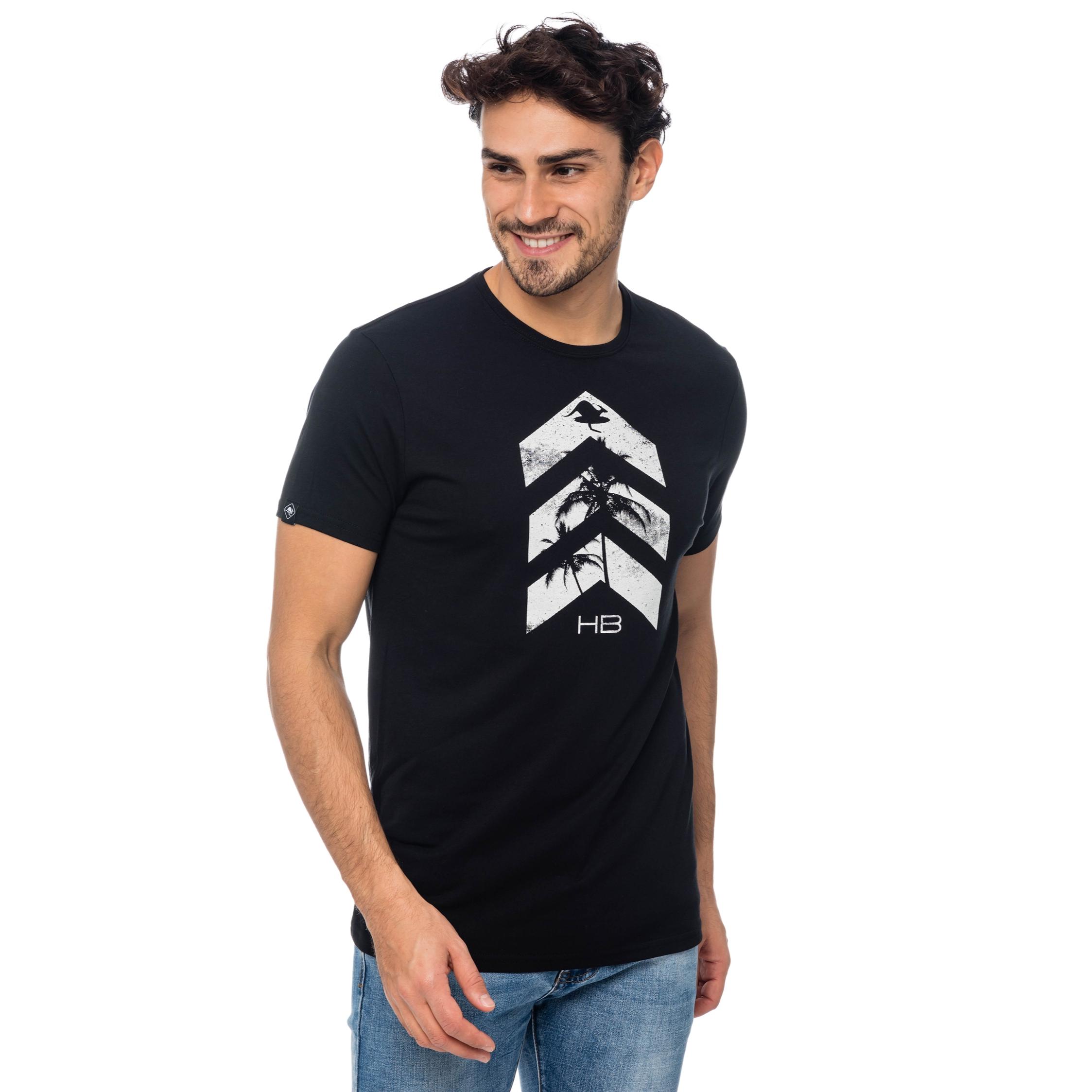 T-shirt in cotone 150 gr Hot Buttered Arrow Colore Nero