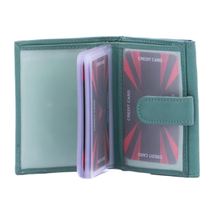 Portafoglio  da donna ecopelle Prodotto Vegano 9x8x2 cm