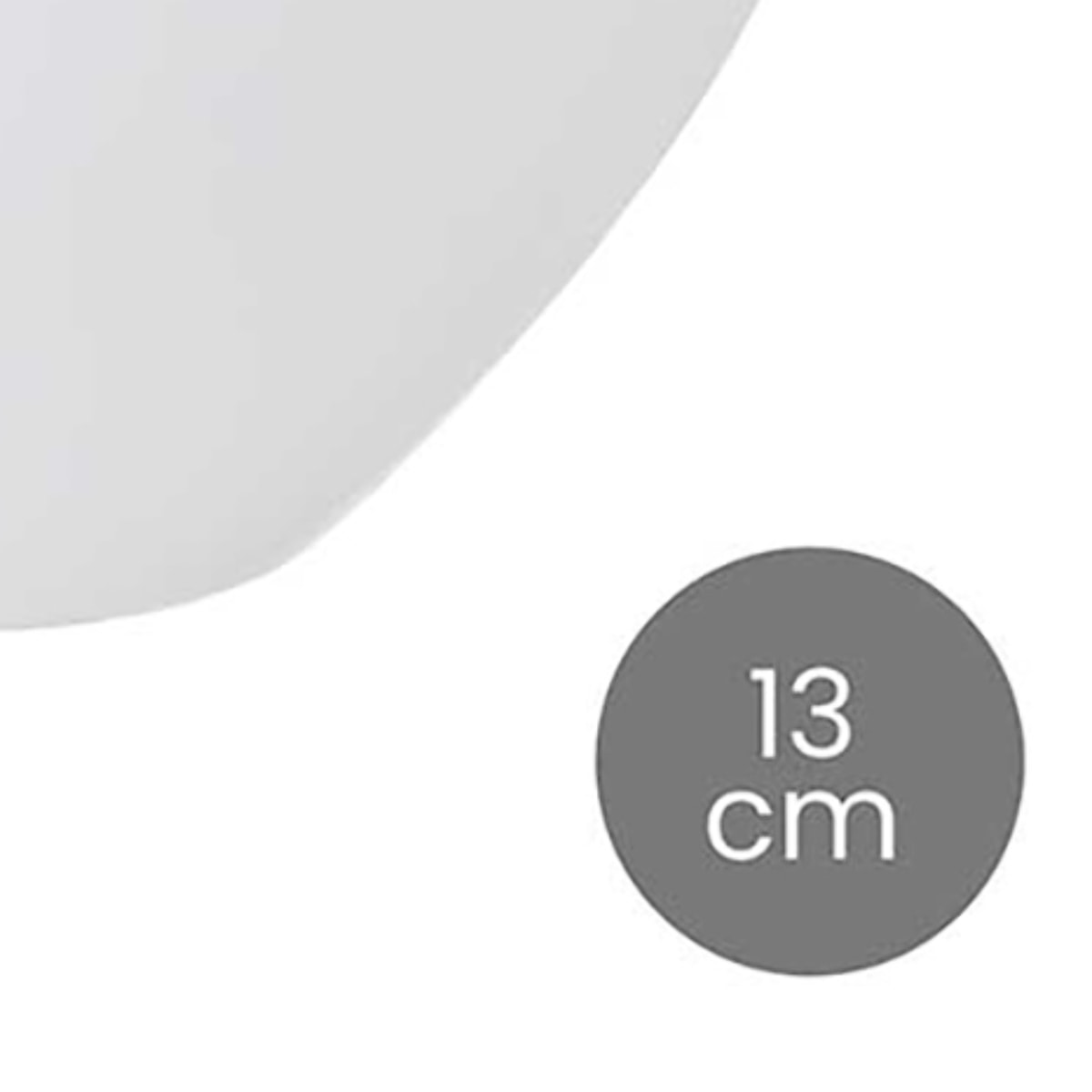 DAM CONFEZIONE 6 CIOTOLE IN PORCELLANA 13 CM 13x13x7,5 Cm. Colore bianco