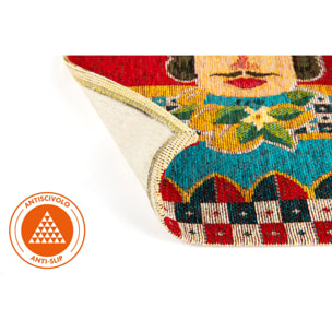 Tappeto Excelsa Sicilian Rhapsody in poliestere 55x180 cm multicolore