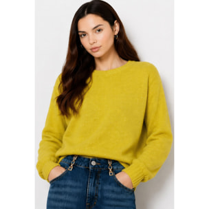 Kocca - Maglia da donna a maniche lunghe in mohair con paillettes Donna