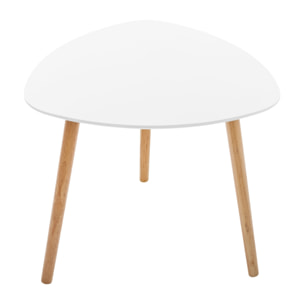 Juego de 3 mesas nido 'mileo' blanco