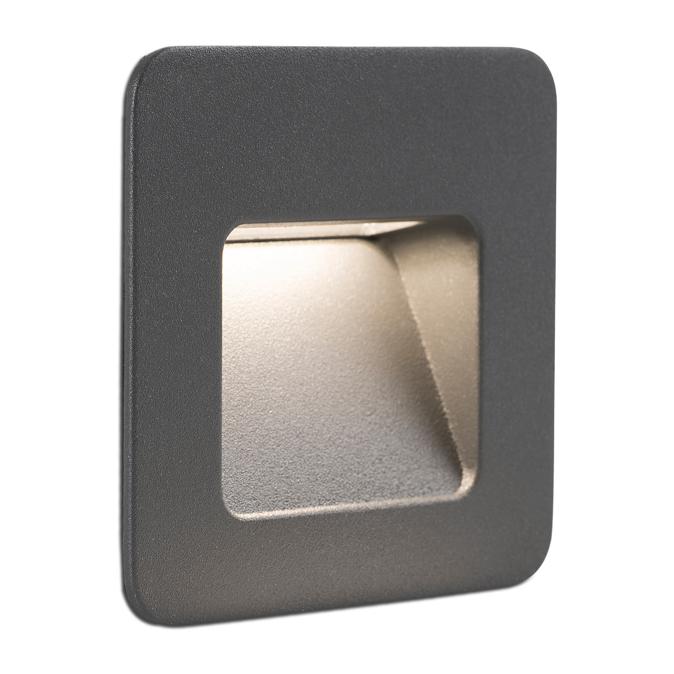 NASE SQ Lampe encastable gris foncé