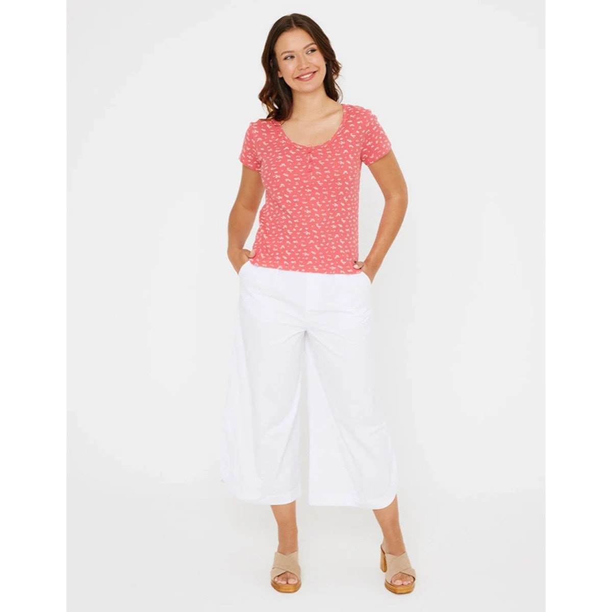 Camiseta Manga Corta Coral - Yarima