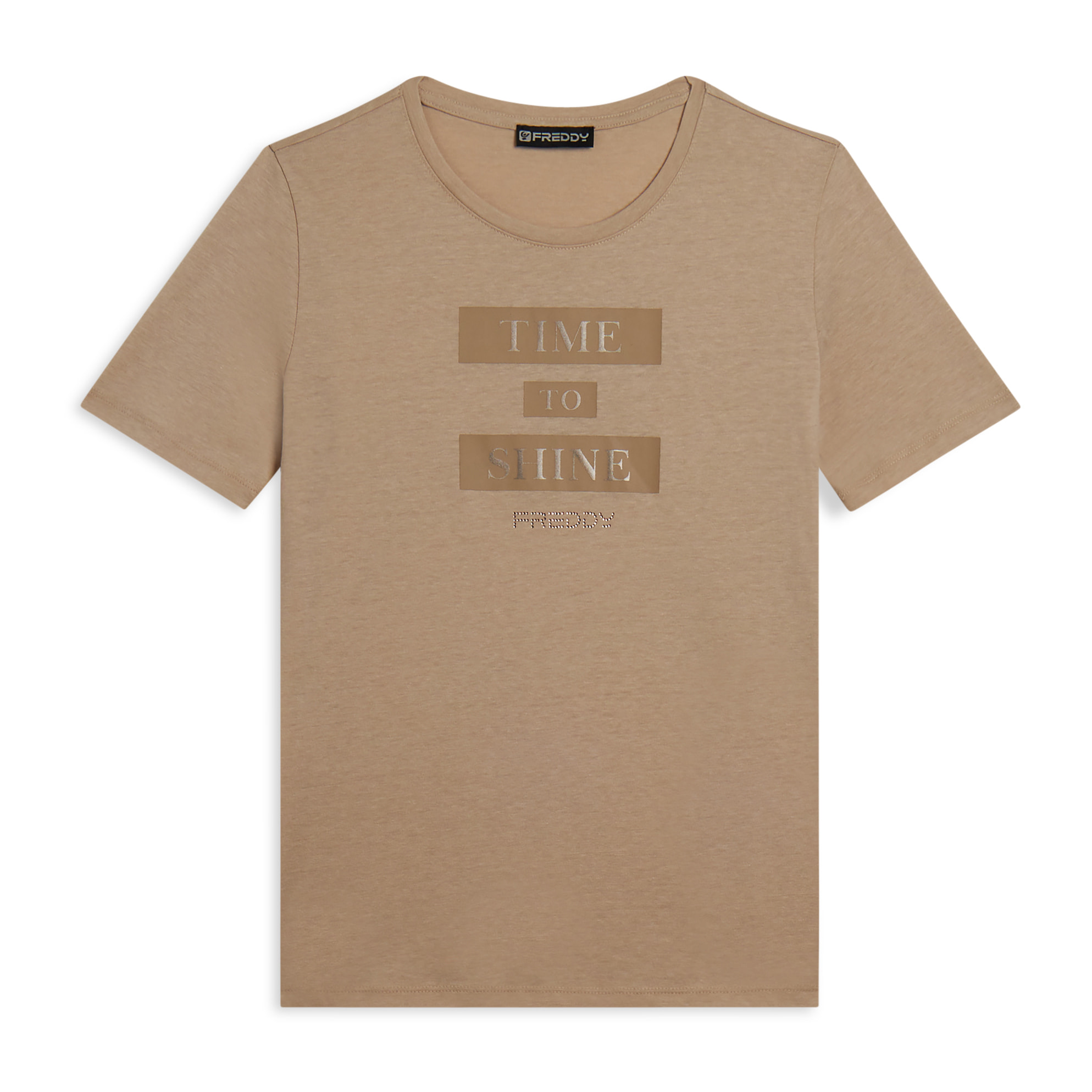 T-shirt da donna con grafica e slogan motivazionale