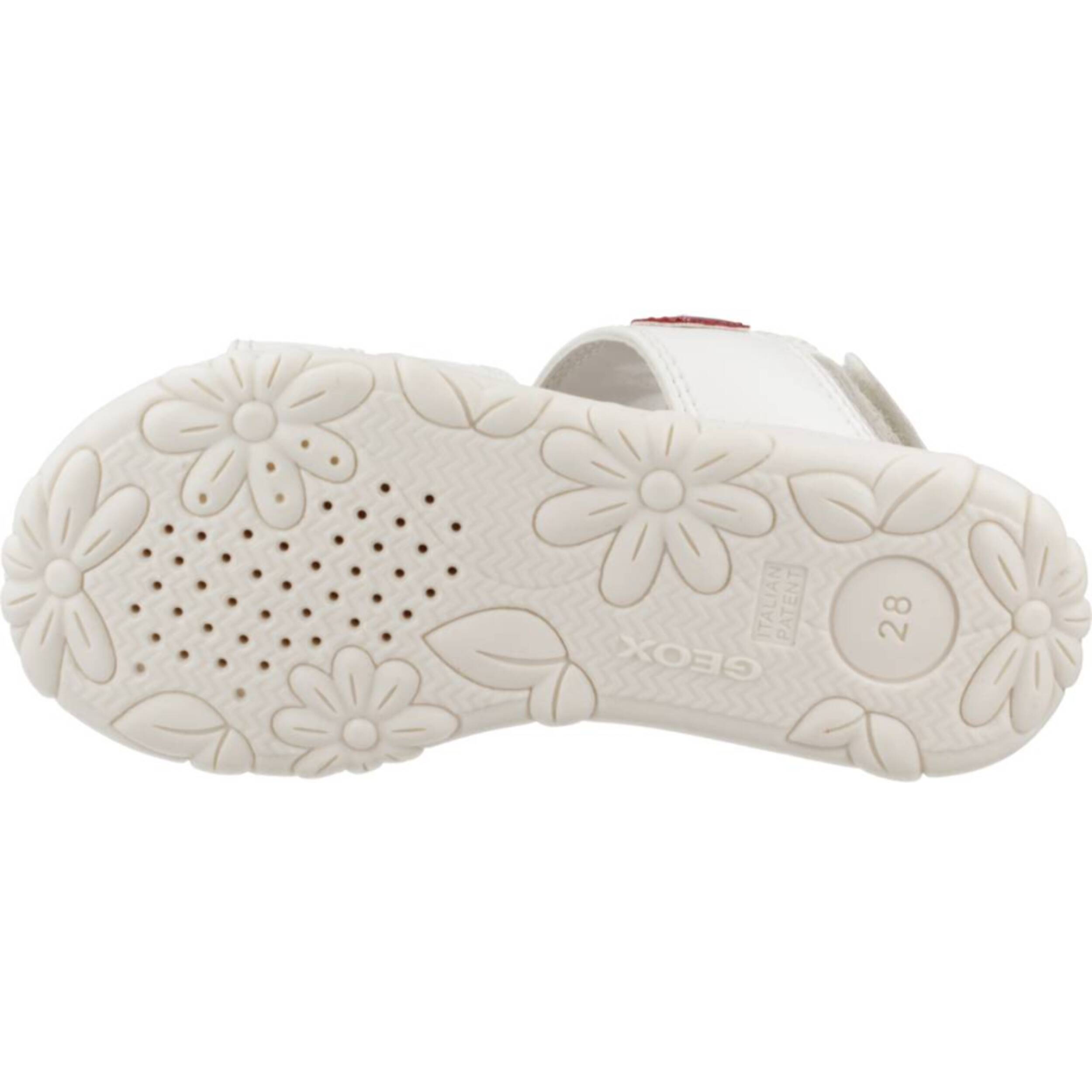 Sandalias Niña de la marca GEOX  modelo J SANDAL HAITI GIRL BLANCO