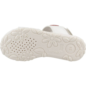 Sandalias Niña de la marca GEOX  modelo J SANDAL HAITI GIRL BLANCO
