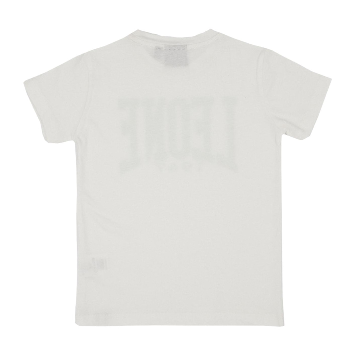 T-shirt a maniche corte da bambino logo grande Basic