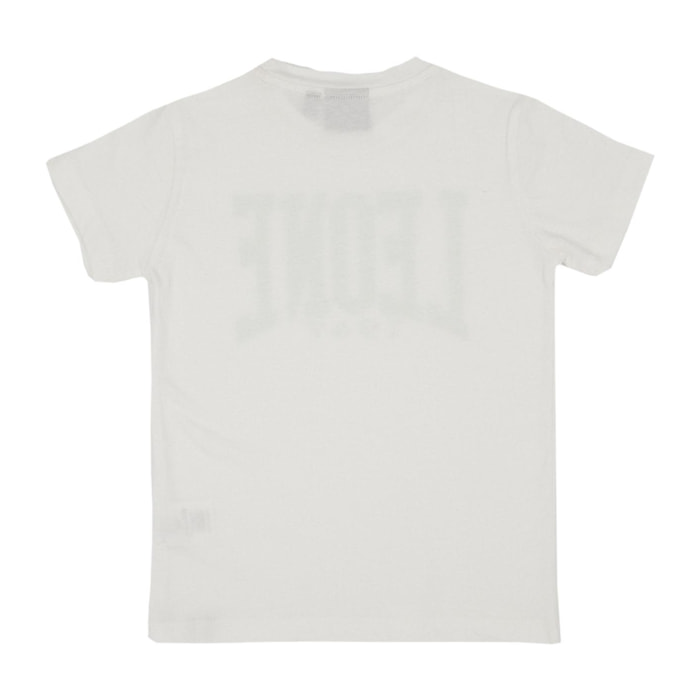 T-shirt a maniche corte da bambino logo grande Basic