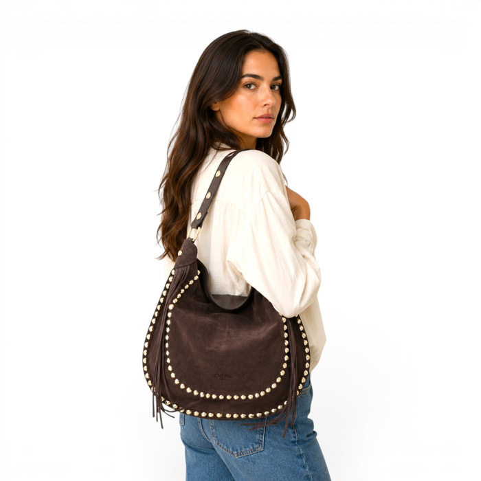 Borsa a spalla Cheval Firenze Dalia Testa di Moro