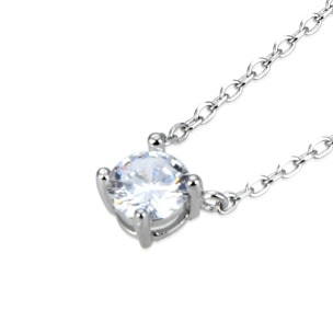 Collar Keval acabado plata