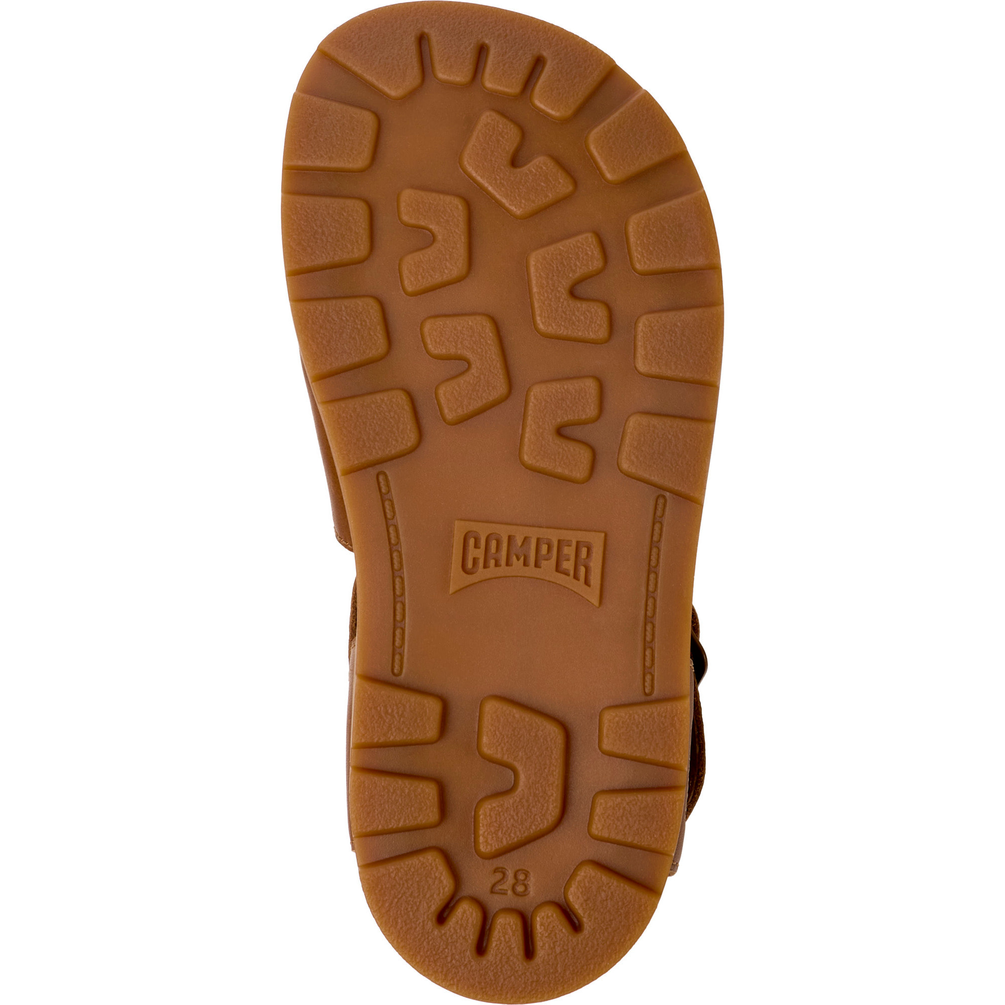 Sandalias - CAMPER Brutus - Marron - Cuero liso