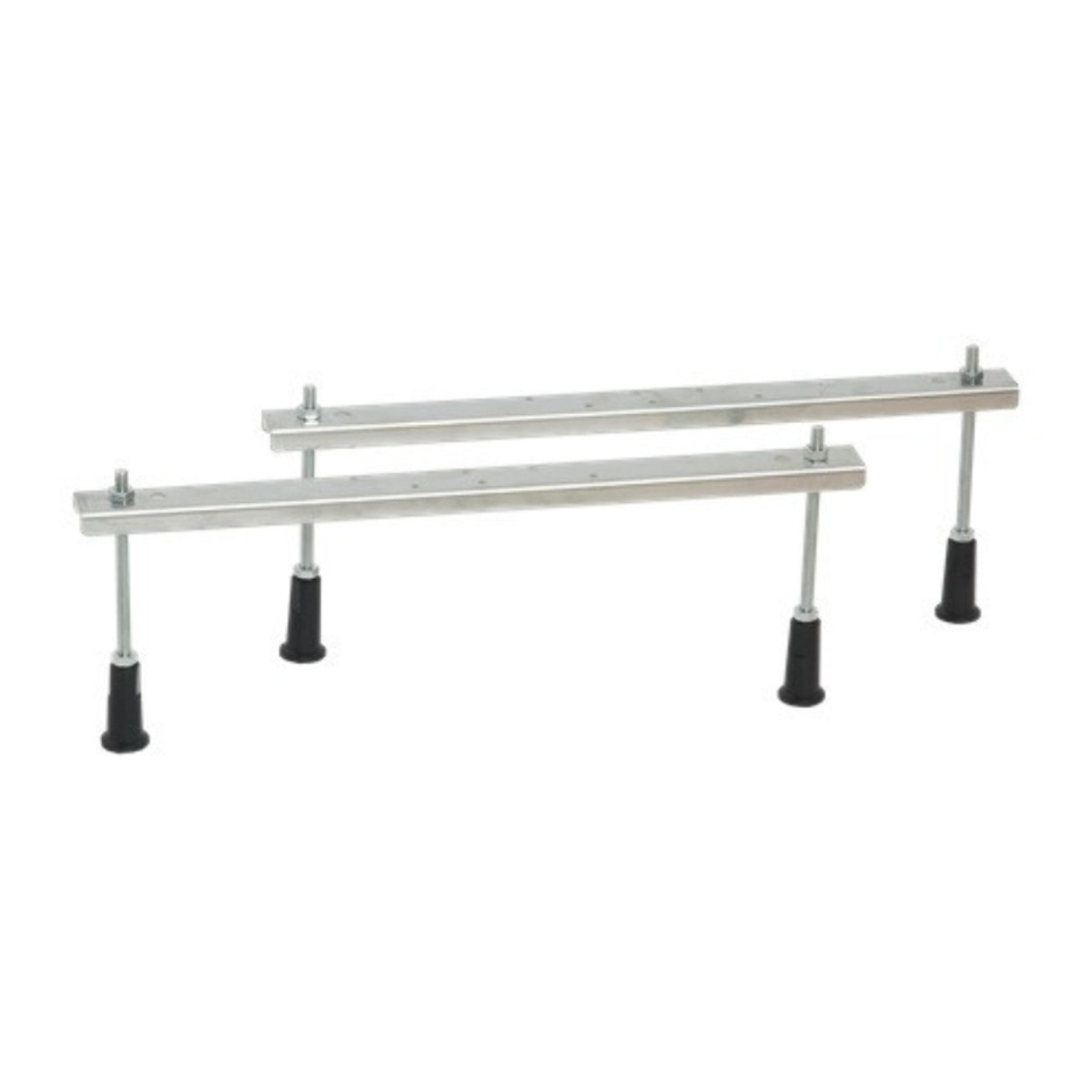 Aurum 170x70 cm baignoire rectangulaire en acrylique, gauche et droite, avec pieds + vidage + siphon, blanc (SATVAUR170-SET)