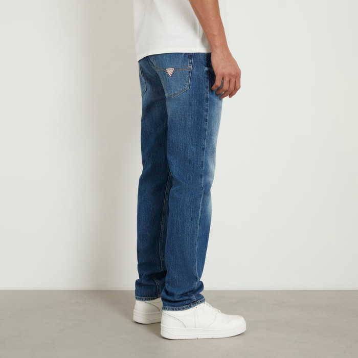 Jeans Angels - coupe slim - coton - bleu denim