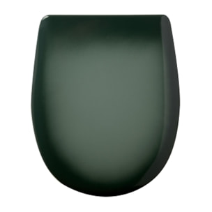 Abattant Double OLFA avec Couvercle  - Effet Jaspé - Vert