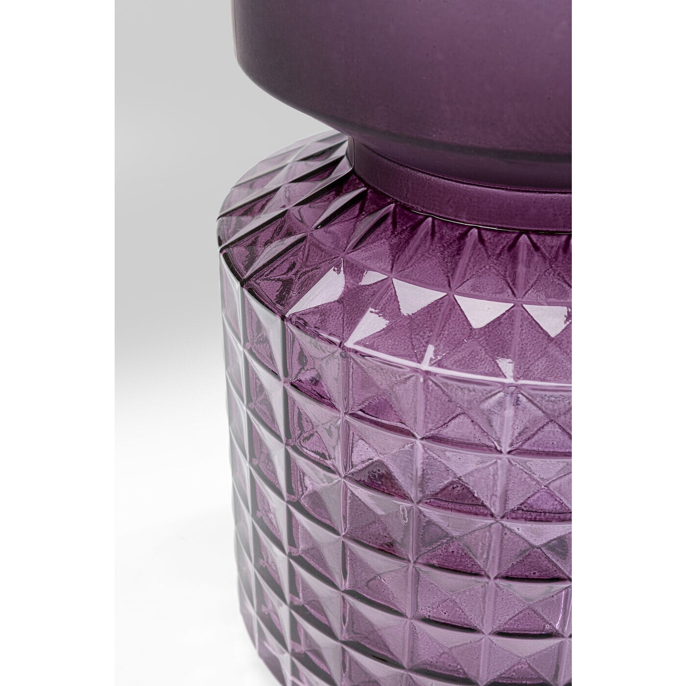 Vase Marvelous Duo violet 42cm Kare Design