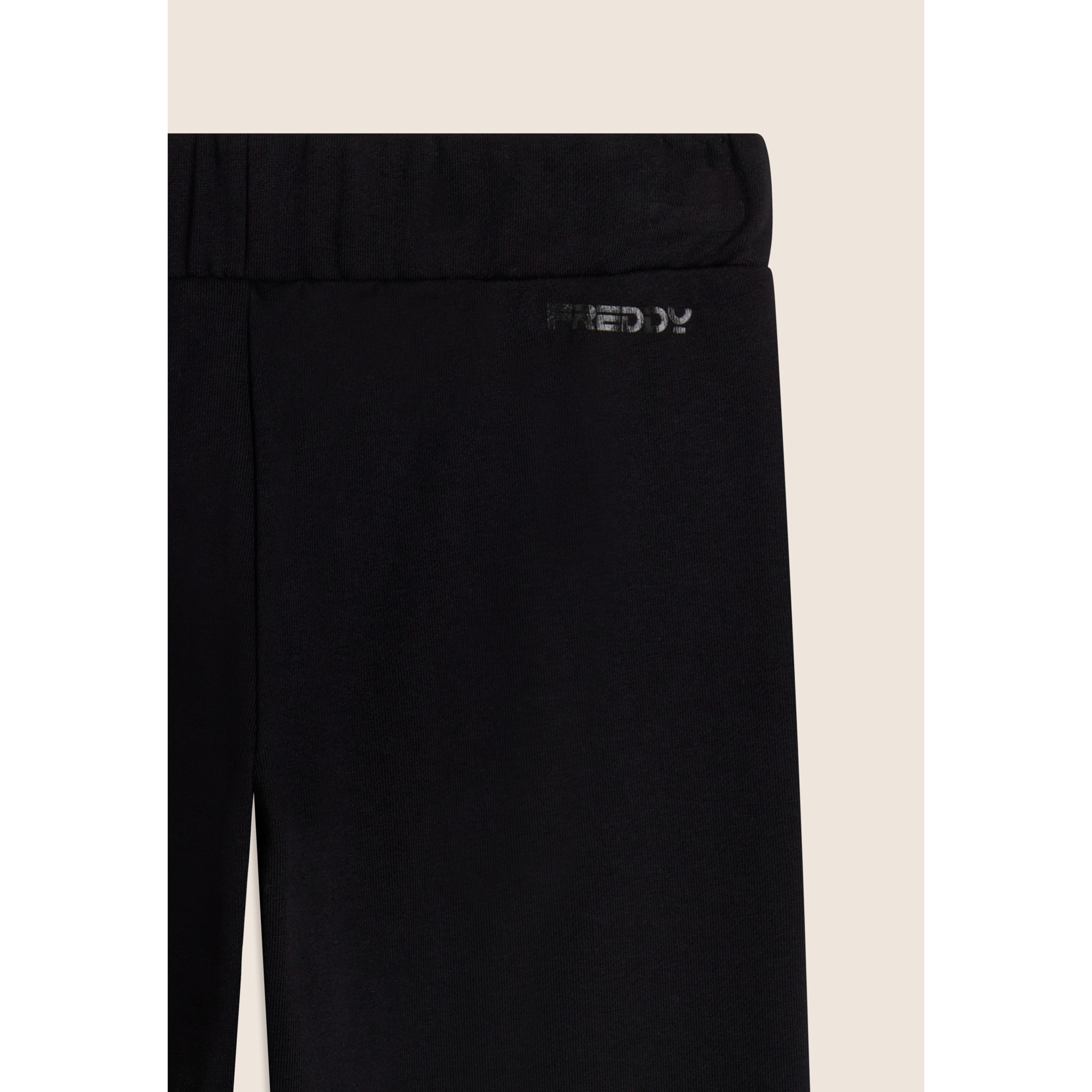 Pantaloni Sportivi con Gamba Dritta e Ricamo Traforato