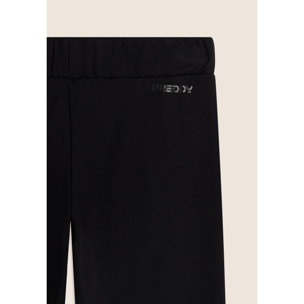 Pantaloni Sportivi con Gamba Dritta e Ricamo Traforato