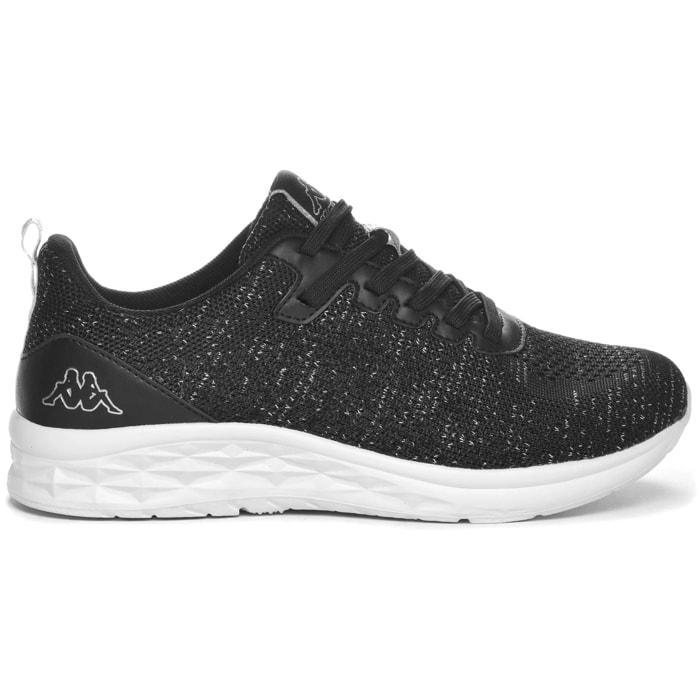 Kappa - Sneakers Donna Nero - Logo Rostiew