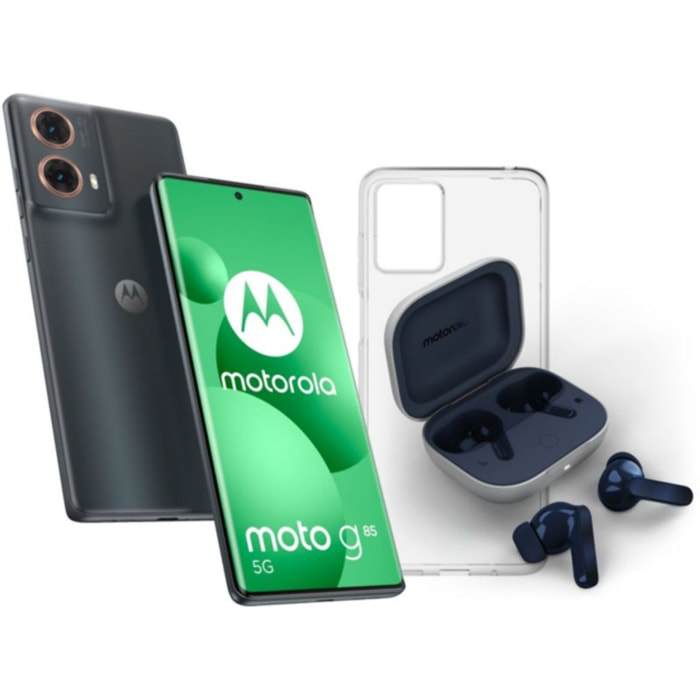 Smartphone MOTOROLA Pack G85 + Moto Buds + Coque et Chargeur