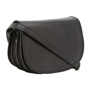 Borsa a tracolla da donna - Modello False - Vera pelle - 24.0 x 17.0 x 11.0 cm