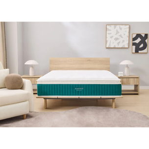 Colchón El Hybrid Magmum - Magnum Pillow con fibra, espumas, micromuelles y látex Talalay - Altura ±34cm