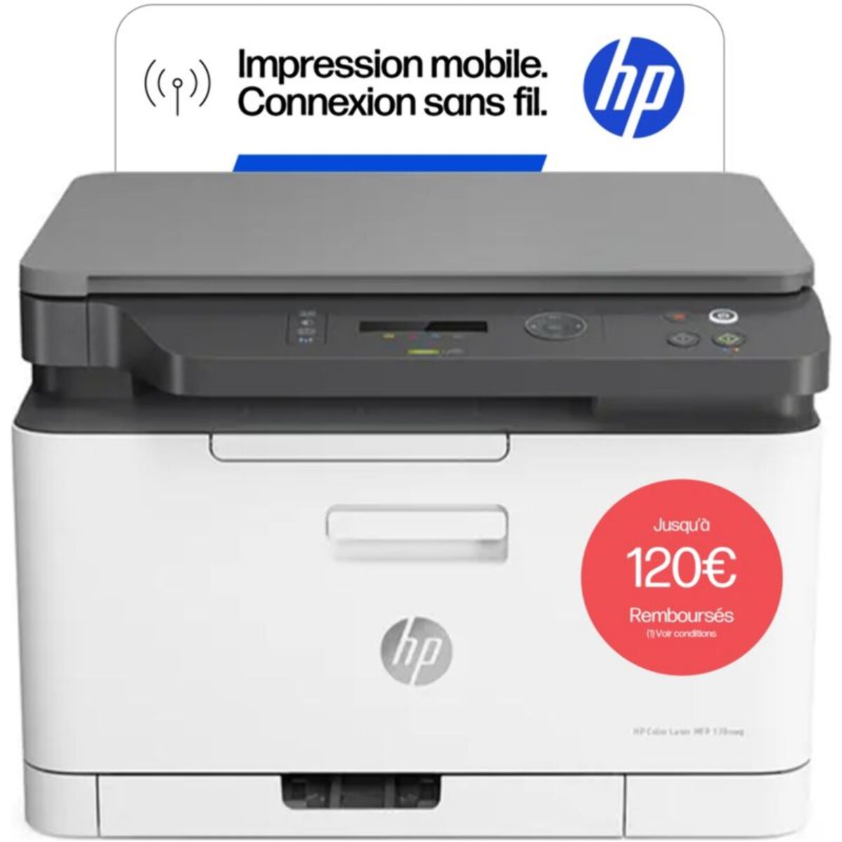 Imprimante multifonction HP Color LaserJet Pro 178nw