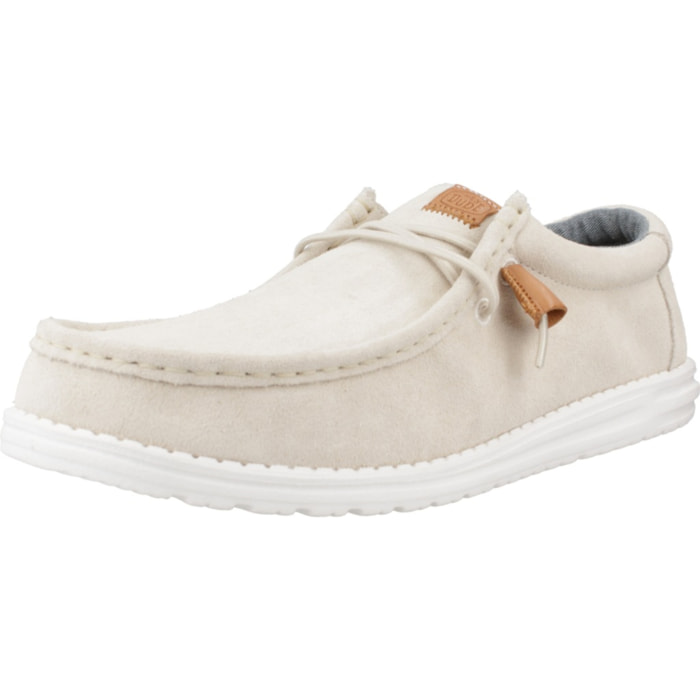 Informales Hombre de la marca HEY DUDE  modelo WALLY CRAFT SUEDE White