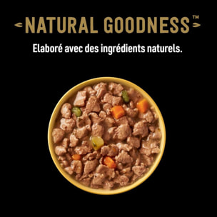 CESAR 8 Barquettes Natural Goodness en sauce 4 variétés pour chien 100g