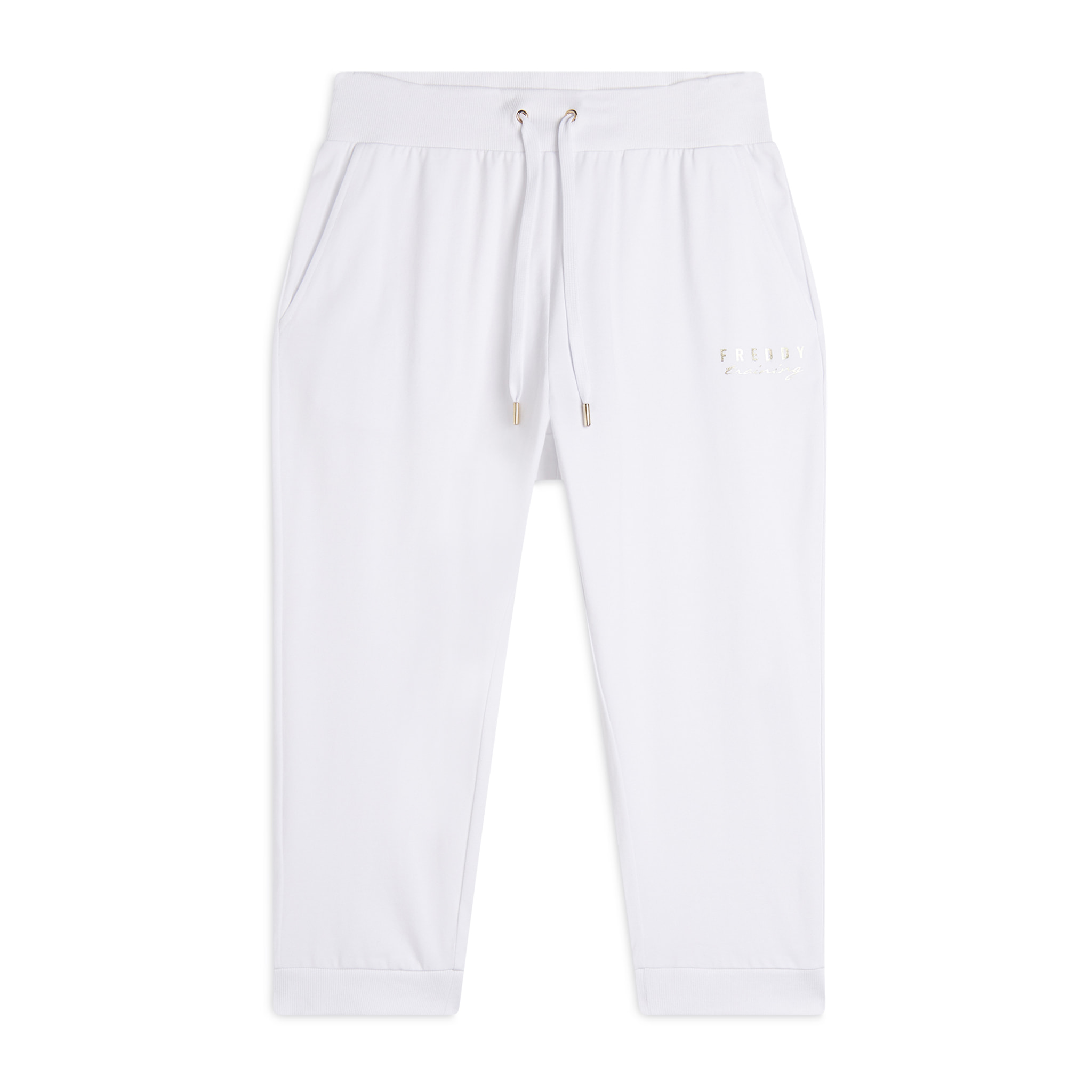 Pantaloni sportivi lunghezza capri in jersey