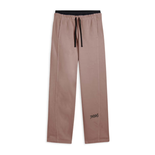 Pantaloni balloon in felpa con logo street art