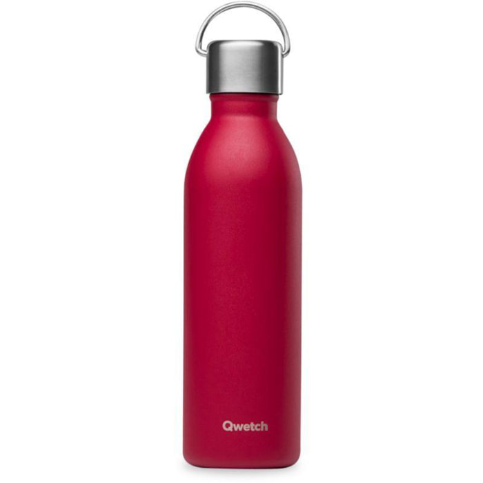 Bouteille isotherme QWETCH Isotherme Active matt grenat 600ml