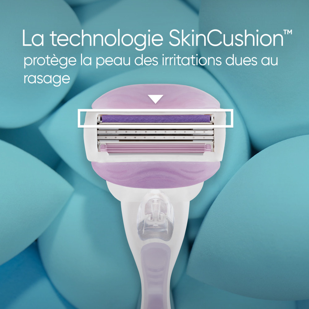 Rasoir Venus Comfortglide Breeze 3 Lames - 2 Recharges De Lames Incluses