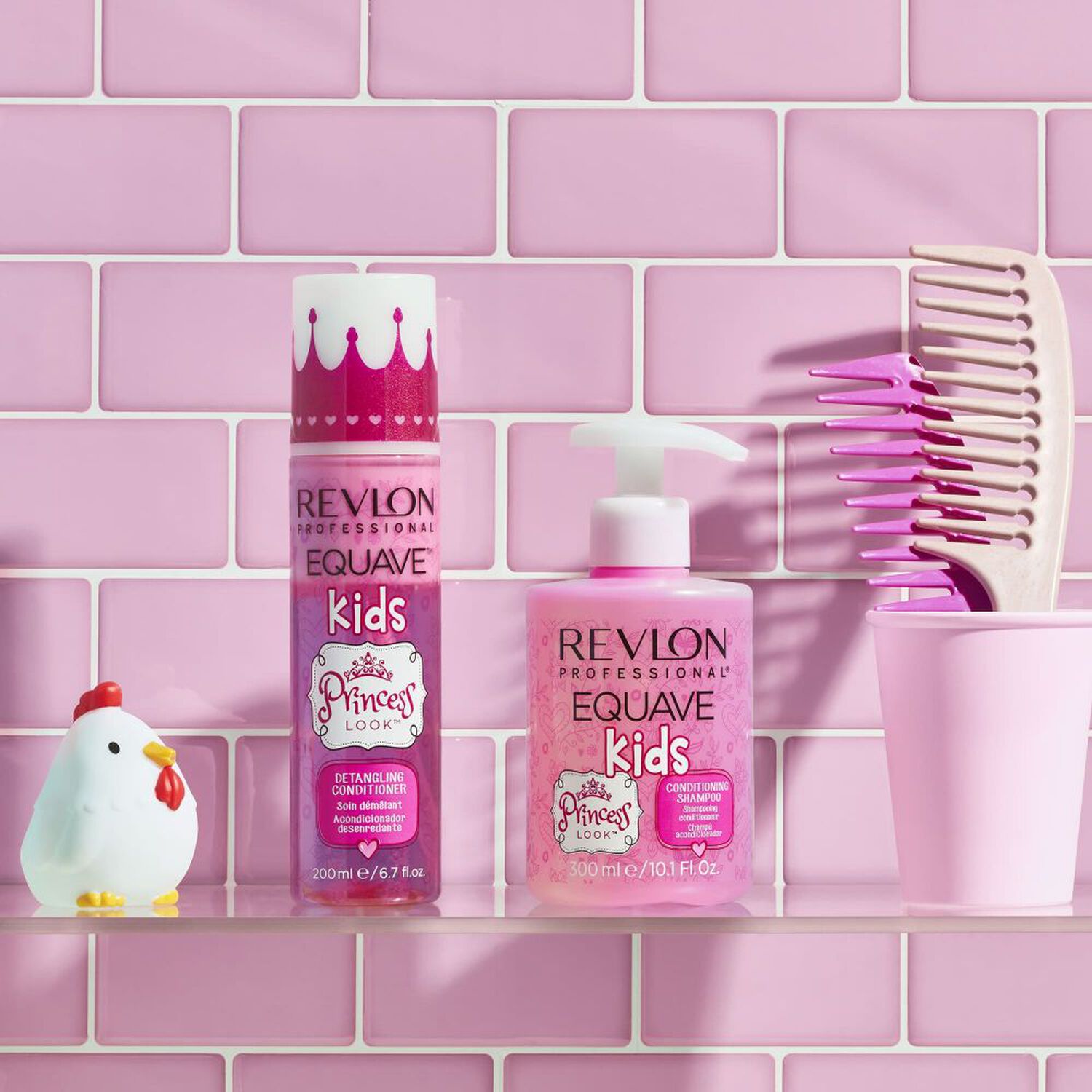 Equave™ KIDS PRINCESS LOOK™ - Shampooing Doux Démêlant 300 ml